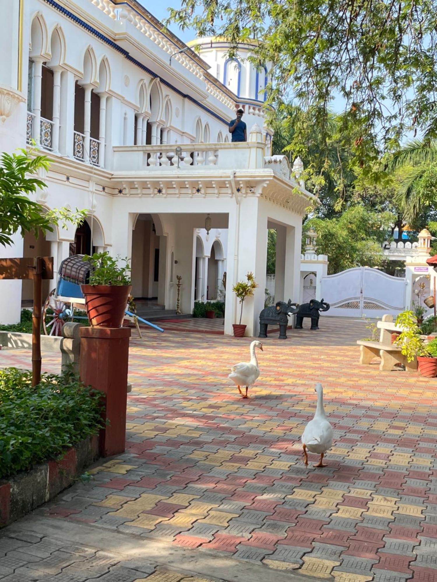 Chola Heritage Resort Kāraikkudi Exterior foto